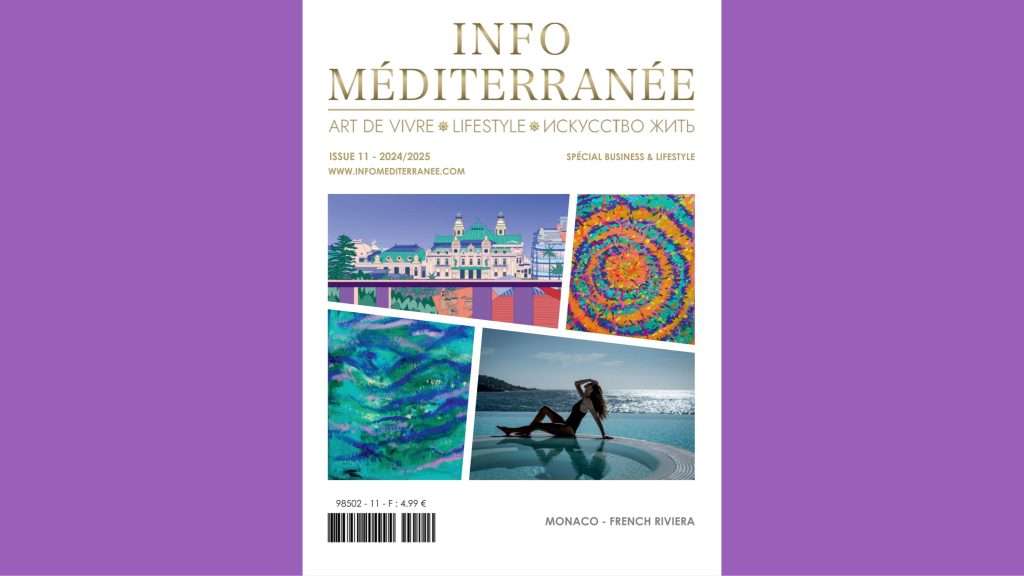 ART VISION Parution Magazine Info Méditerranée Première de Couverture Issue 11 2024